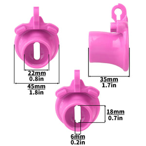 Resin Inverted Sissy Cock Cage #3252 4 Rings Pink For Him - Chastity Devices
Buy Sex Toys in Singapore LoveisLove U4Ria