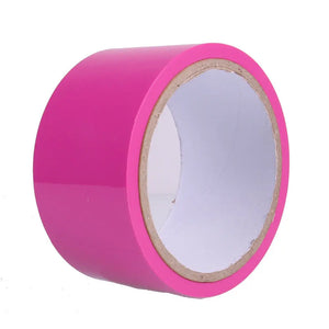 Tearable Bondage Tape Yellow or Rose Red