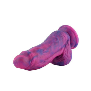 Hismith 9.45'' Extra Large Thick Fantasy Slightly Curved Silicone Dildo with KlicLok System