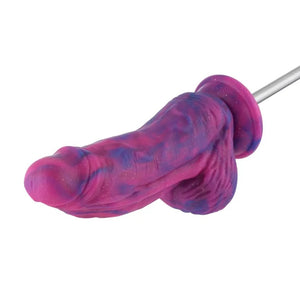 Hismith 9.45'' Extra Large Thick Fantasy Slightly Curved Silicone Dildo with KlicLok System