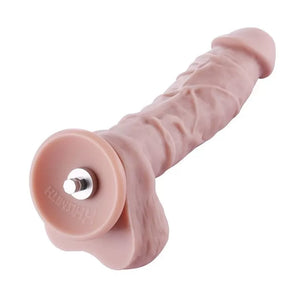 Hismith Realistic Silicone Dildo for Beginners With KlicLok Connector 7.1 INCH OR 8 INCH