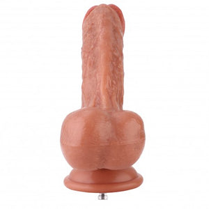 Hismith 8.9" Dual-density Silicone Dildo with Realistic Texture & Balls