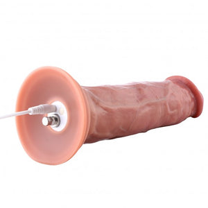 Hismith 9.1" Realistic Vibrating and Rotating Silicone Dildo with 3 Speeds + 4 Modes