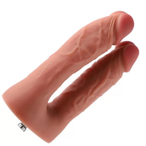 Hismith Lifelike Realistic Double Penetrator KlicLok Dildo