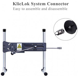 Hismith 10.2" Tower Shaped Anal Dildo with Suction Cup & Removable Kliclok