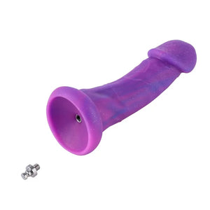 Hismith 8.3" Slightly Curved Silicone Dildo with KlicLok System for Hismith Premium Sex Machine