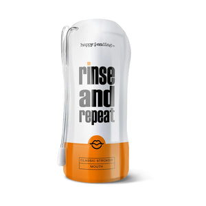 Happy Ending Rinse And Repeat Classic Reusable Stroker Mouth
