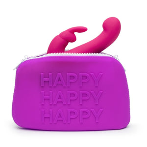 Happy Rabbit Storage Zip Bag Small, Medium or Large Lubes & Toy Cleaners - Toy Care Buy in Singapore LoveisLove U4ria 