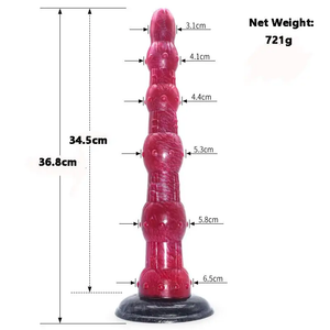 Aula Extra Long Fantasy Silicone Anal Dildo with Suction Cup 13.5 Inch Dildos - Large & Unique Dildos Buy Sex Toys in Singapore LoveisLove U4Ria