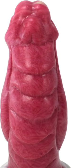 Hellfire Dragon Knot Fantasy Silicone Dildo with Suction Cup 6.1 Inch Dildos - Large & Unique Dildos Buy Sex Toys in Singapore LoveisLove U4Ria