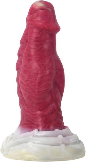 Hellfire Dragon Knot Fantasy Silicone Dildo with Suction Cup 6.1 Inch Dildos - Large & Unique Dildos Buy Sex Toys in Singapore LoveisLove U4Ria