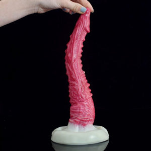 Hellfire Snake Large Fantasy Silicone Dildo with Suction Cup 10.4 Inch Dildos - Large & Unique Dildos Buy Sex Toys in Singapore LoveisLove U4Ria