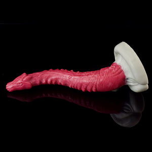 Hellfire Snake Large Fantasy Silicone Dildo with Suction Cup 10.4 Inch Dildos - Large & Unique Dildos Buy Sex Toys in Singapore LoveisLove U4Ria