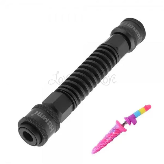 Hismith Abendable Double Ended Dildo Spring Attachment for Lesbians KlicLok System Dual-Coupler