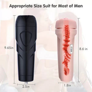 Hismith Rechargeable Male Masturbator for Sex Machine 3-Speed and 7-Frequency Vibration Modes Buy in Singapore LoveisLove U4Ria 