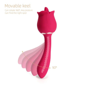  Honey Play Box Rhea The Rose Clit  Licking Tongue & G-Spot Massager Buy in Singapore LoveisLove U4Ria 