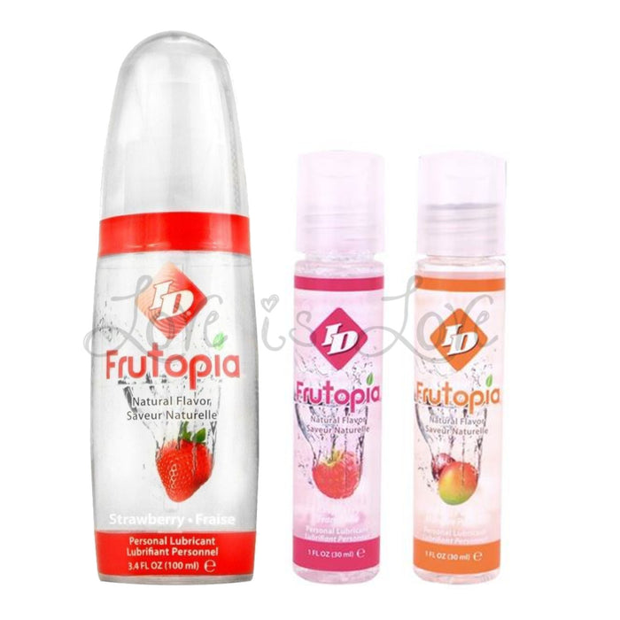 ID Frutopia Water Based Sugar Free Flavored Lubricant 100 ml or 30ml (Sugar Free)