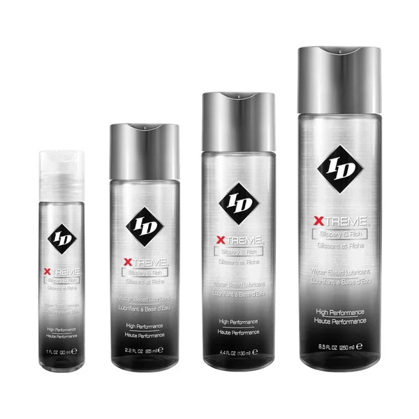 ID Xtreme Slippery and Rich Water-Based Lube 30ml or 65ml or 130ml or 250ml