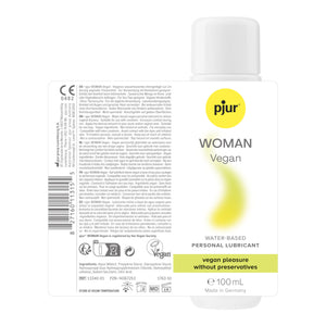 Pjur Woman Vegan Water Based Personal Lubricant 100ml (In New Packaging)