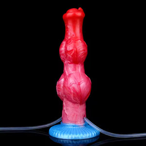 Inflatable Squirting Monster Carol Fantasy Silicone Dildo 8 Inch Dildos - Inflatable & Ejaculating Buy Sex Toys in Singapore LoveisLove U4Ria