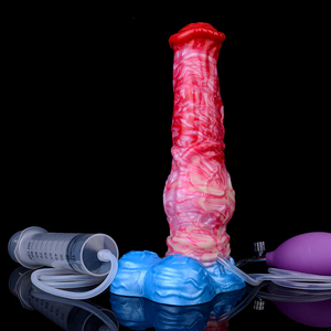 Inflatable Squirting Monster Horse Fantasy Silicone Dildo 10 Inch Dildos - Inflatable & Ejaculating Buy Sex Toys in Singapore LoveisLove U4Ria