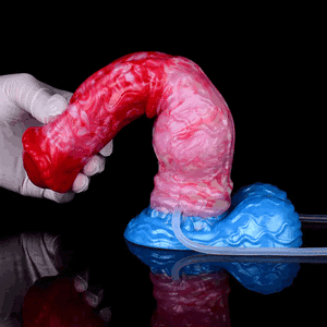 Inflatable Squirting Monster Horse Fantasy Silicone Dildo 10 Inch Dildos - Inflatable & Ejaculating Buy Sex Toys in Singapore LoveisLove U4Ria