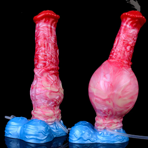 Inflatable Squirting Monster Horse Fantasy Silicone Dildo 10 Inch Dildos - Inflatable & Ejaculating Buy Sex Toys in Singapore LoveisLove U4Ria