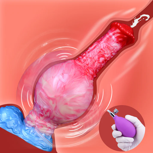 Inflatable Squirting Monster Horse Fantasy Silicone Dildo 10 Inch Dildos - Inflatable & Ejaculating Buy Sex Toys in Singapore LoveisLove U4Ria
