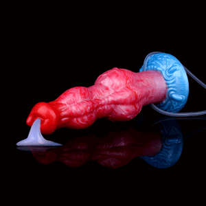 illustration of squirting dildo