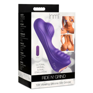 Inmi Ride N' Grind 10X Vibrating Silicone Grinder Buy in Singapore LoveisLove U4Ria 