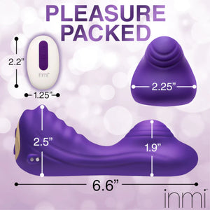 Inmi Ride N' Grind 10X Vibrating Silicone Grinder Buy in Singapore LoveisLove U4Ria 