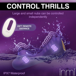 Inmi Ride N' Grind 10X Vibrating Silicone Grinder Buy in Singapore LoveisLove U4Ria 
