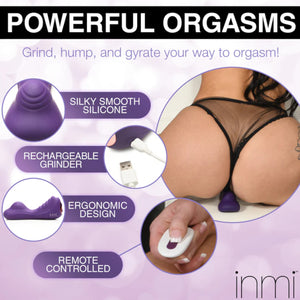 Inmi Ride N' Grind 10X Vibrating Silicone Grinder Buy in Singapore LoveisLove U4Ria 