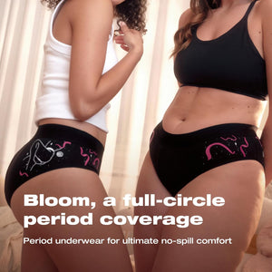 Intimina Bloom Period Underwear Heavy Flow MENSTRUATION PANTIES SMALL MEDIUM LARGE ONE PACK THREE PACK  Buy Sex Toys in Singapore LoveisLove U4Ria