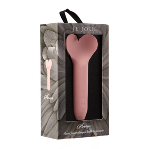 Je Joue Amour Heart-Shaped Fluttering Tip Bullet Vibrator Pale Rosette Buy in Singapore LoveisLove U4Ria