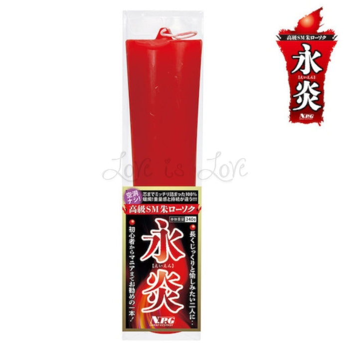 Japan NPG Low Temperature Luxury Crimson Candle  340 G