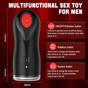 Japan NPG Miracle W Onamaster 10 Vibrations 5 Suctions 3 Rotations Stroker Male Masturbators - Stroke/Suck/Vibrate  Buy Sex Toys in Singapore LoveisLove U4Ria