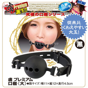 Japan NPG Toriko Captivity Ball Gag Small or Medium or Large Bondage - Ball & Bit Gags Buy Sex Toys in Singapore LoveisLove U4Ria