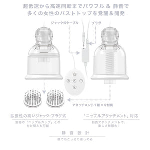 Japan SSI Nipple Dome R Adventure Sucking and Licking Action White