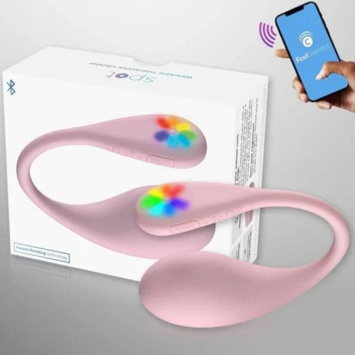 Kiiroo Kiss Me Pink Spot App-Controlled Wearable Interactive Vibrator