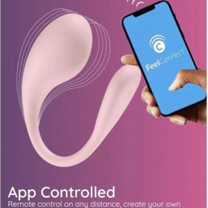 Kiiroo Kiss Me Pink Spot App-Controlled Wearable Interactive Vibrator Buy in Singapore LoveisLove U4Ria 