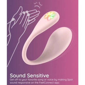 Kiiroo Kiss Me Pink Spot App-Controlled Wearable Interactive Vibrator Buy in Singapore LoveisLove U4Ria 