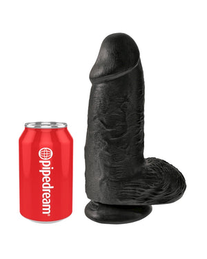 King Cock Chubby 9 Inch Cock with Balls
