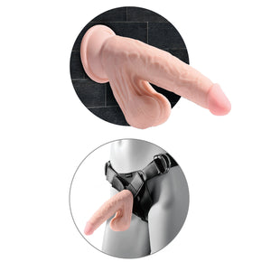 King Cock Plus Triple Density Cock With Swinging Balls 8 Inch or 9 Inch Buy in Singapore LoveisLove U4Ria 