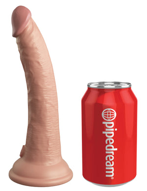 King Cock Elite Vibrating Silicone Dual-Density 6 Inch or 7 Inch with Remote Buy in Singapore LoveisLove U4Ria