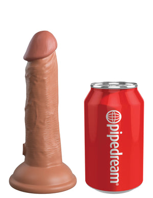 King Cock Elite Vibrating Silicone Dual-Density 6 Inch or 7 Inch with Remote Buy in Singapore LoveisLove U4Ria