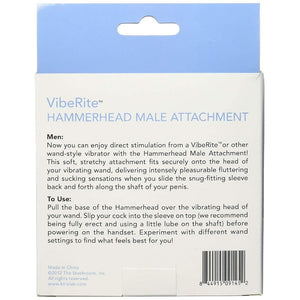 Kinklab VibeRite Hammerhead Wand Attachment Buy in Singapore LoveisLove U4Ria