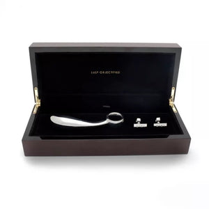 Lelo EARL Silver Male Prostate Massager (Luxurious and Handcrafted Elegantly)
