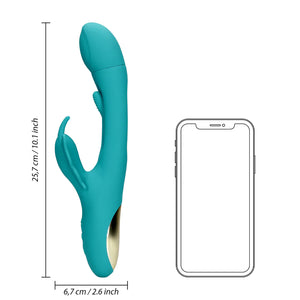 Shots LoveLine Flapping G-Spot Butterfly Vibrator Peacock Blue Vibrators - Rabbit Vibrators Buy Sex Toys in Singapore LoveisLove U4Ria