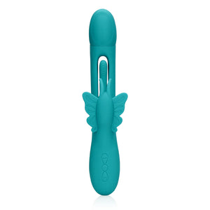 Shots LoveLine Flapping G-Spot Butterfly Vibrator Peacock Blue Vibrators - Rabbit Vibrators Buy Sex Toys in Singapore LoveisLove U4Ria